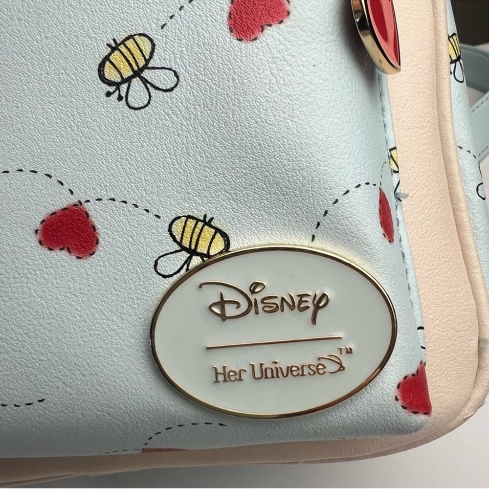 Cute Loungefly Her Universe Disney Winnie the Pooh & Friends Heart Mini Backup - Picture 2 of 13